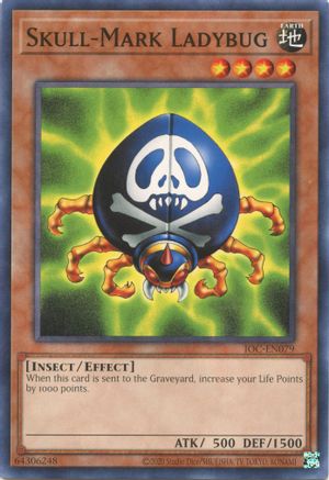 Image of Skull-Mark Ladybug (IOC-EN079) - Invasion of Chaos (25th Anniversary Edition) Unlimited
