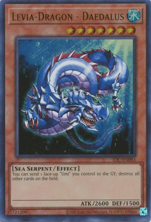 Image of Levia-Dragon - Daedalus (IOC-EN083) - Invasion of Chaos (25th Anniversary Edition) Unlimited