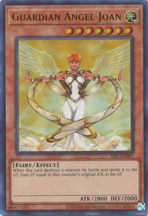 Image of Guardian Angel Joan (IOC-EN087) - Invasion of Chaos (25th Anniversary Edition) Unlimited