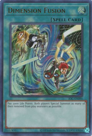 Image of Dimension Fusion (IOC-EN094) - Invasion of Chaos (25th Anniversary Edition) Unlimited