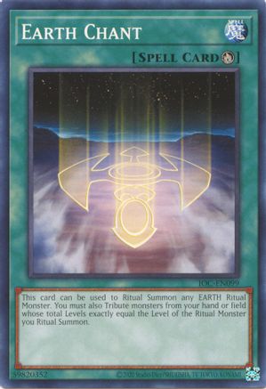 Image of Earth Chant (IOC-EN099) - Invasion of Chaos (25th Anniversary Edition) Unlimited