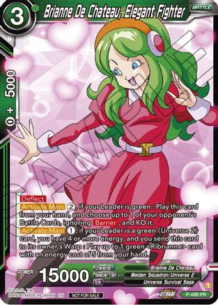 Image of Brianne De Chateau, Elegant Fighter (Zenkai Series Tournament Pack Vol.3) (P-488) - Tournament Promotion Cards