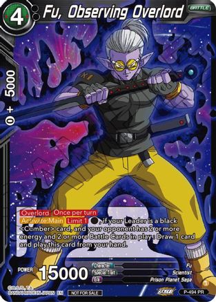 Image of Fu, Observing Overlord (Zenkai Series Tournament Pack Vol.3) (P-494) - Tournament Promotion Cards