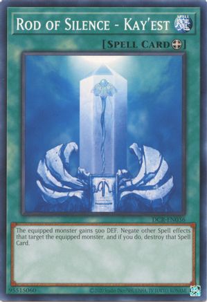 Image of Rod of Silence - Kay'est (DCR-EN036) - Dark Crisis (25th Anniversary Edition) Unlimited