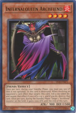 Image of Infernalqueen Archfiend (DCR-EN071) - Dark Crisis (25th Anniversary Edition) Unlimited