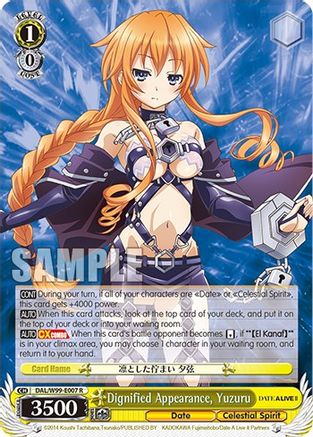 Image of Dignified Appearance, Yuzuru (DAL/W99-E007 R) - Date A Live Vol.2