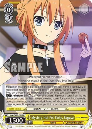 Image of Mystery Hot Pot Party, Kaguya (DAL/W99-E010 U) - Date A Live Vol.2