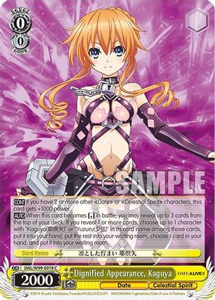 Image of Dignified Appearance, Kaguya (DAL/W99-E018 C) - Date A Live Vol.2