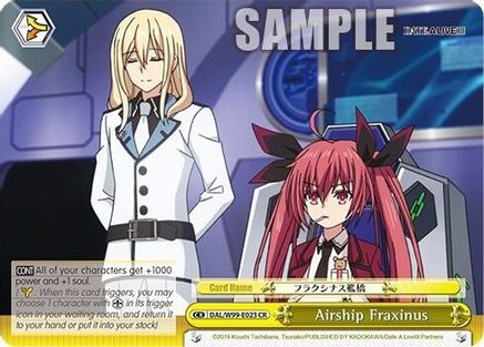 Image of Airship Fraxinus (DAL/W99-E023 CR) - Date A Live Vol.2