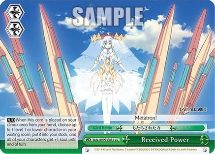 Image of Received Power (DAL/W99-E052 CC) - Date A Live Vol.2