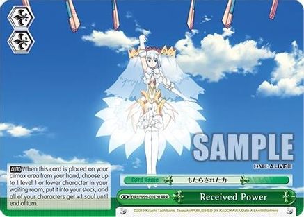 Image of Received Power (RRR) (DAL/W99-E052R RRR) - Date A Live Vol.2