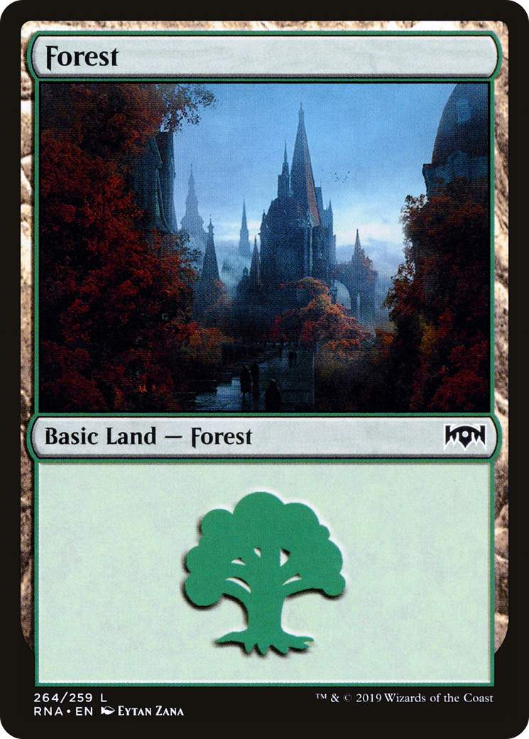 Image of Forest (RNA-264) - Ravnica Allegiance