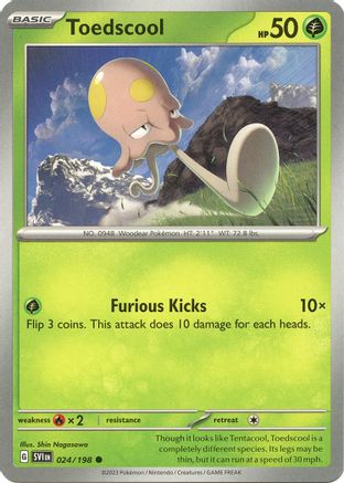 Image of Toedscool 024/198  SV01 Scarlet & Violet Base Set - Common