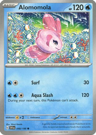 Image of Alomomola 048/198  SV01 Scarlet & Violet Base Set - Common