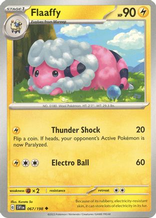 Image of Flaaffy 067/198  SV01 Scarlet & Violet Base Set - Uncommon