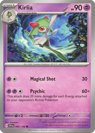 Image of Kirlia 085/198  SV01 Scarlet & Violet Base Set - Common
