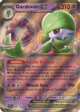 Image of Gardevoir ex 086/198  - Holofoil SV01 Scarlet & Violet Base Set - Double Rare