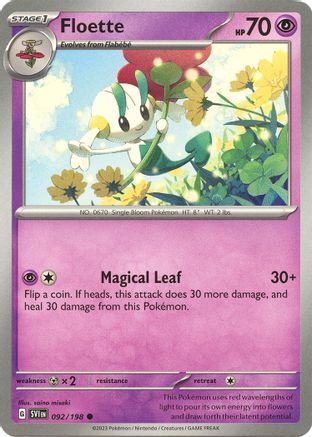 Image of Floette 092/198  SV01 Scarlet & Violet Base Set - Common