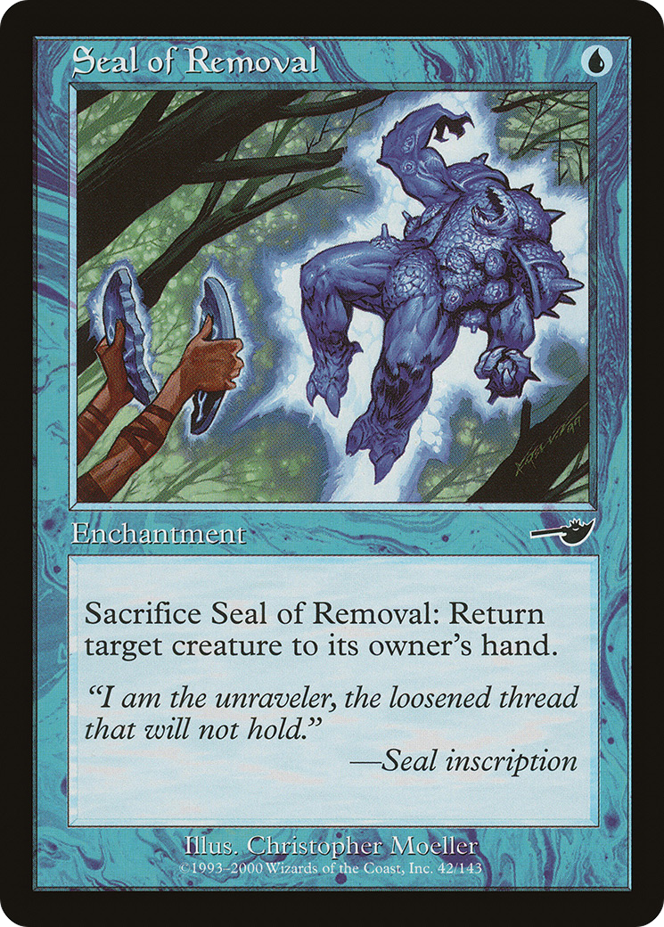 Image of Seal of Removal (NMS-042) - Nemesis Foil