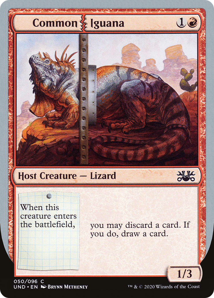 Image of Common Iguana (UND-050) - Unsanctioned