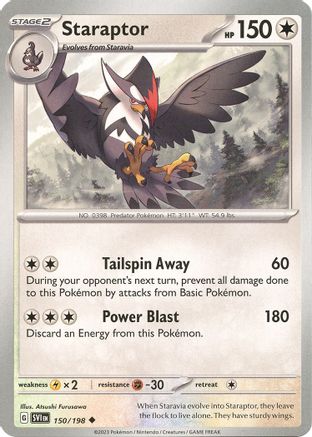 Image of Staraptor 150/198  SV01 Scarlet & Violet Base Set - Uncommon