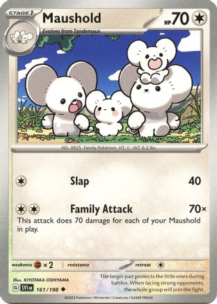 Image of Maushold 161/198  SV01 Scarlet & Violet Base Set - Uncommon