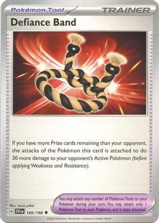 Image of Defiance Band 169/198  SV01 Scarlet & Violet Base Set - Uncommon