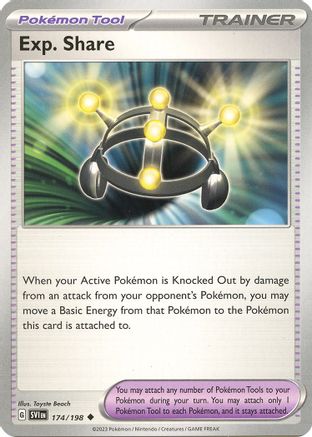 Image of Exp. Share 174/198  SV01 Scarlet & Violet Base Set - Uncommon