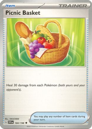 Image of Picnic Basket 184/198  SV01 Scarlet & Violet Base Set - Uncommon