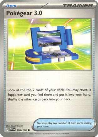 Image of Pokegear 3.0 186/198  SV01 Scarlet & Violet Base Set - Common