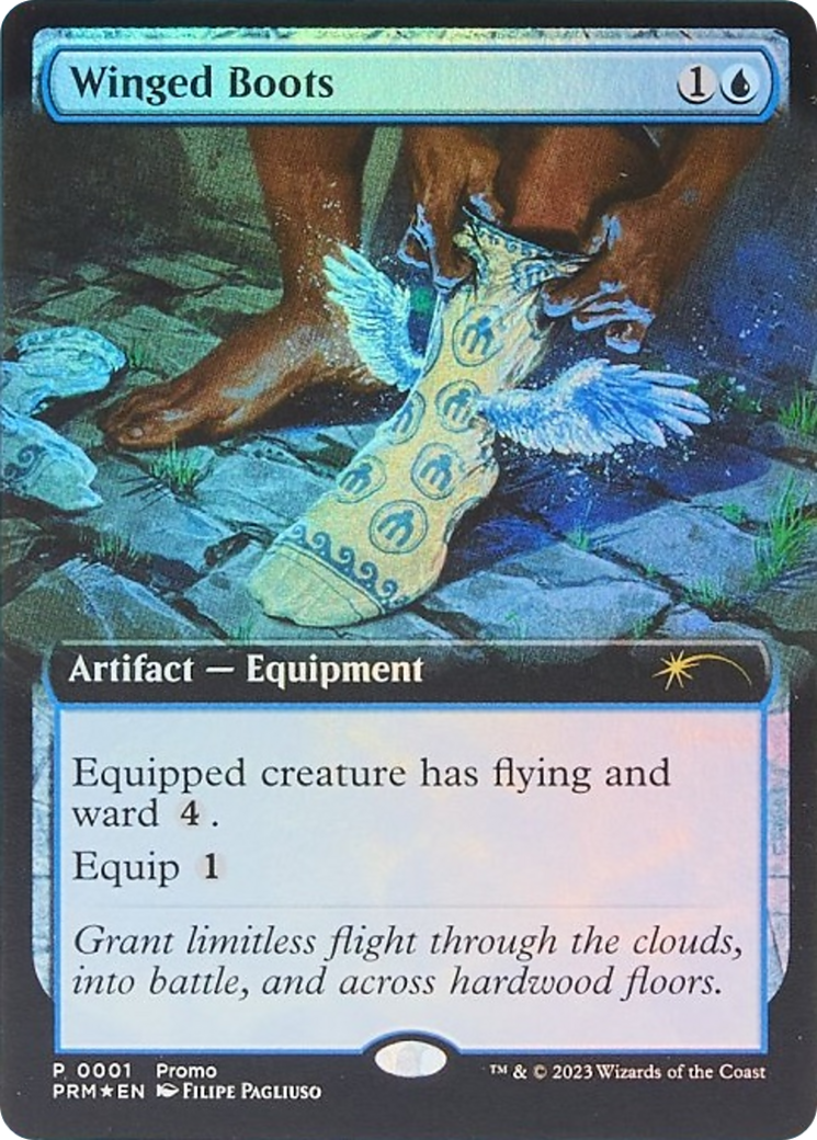 Image of Winged Boots (MEDIA-2023-7) - Media and Collaboration Promos Foil