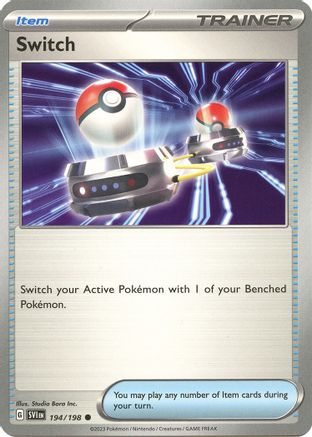 Image of Switch 194/198  SV01 Scarlet & Violet Base Set - Common