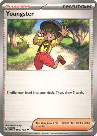 Image of Youngster 198/198  SV01 Scarlet & Violet Base Set - Uncommon