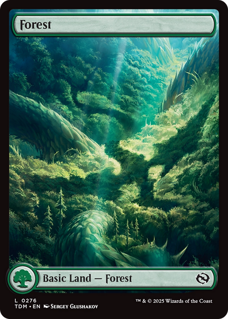Image of Forest (0276) (TDM-276) - Tarkir: Dragonstorm