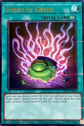 Image of Shard of Greed (TBC1-EN014) - The Pot Collection Limited