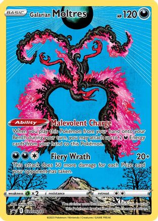 Image of Galarian Moltres SWSH284  - Holofoil SWSH Sword & Shield Promo Cards - Promo