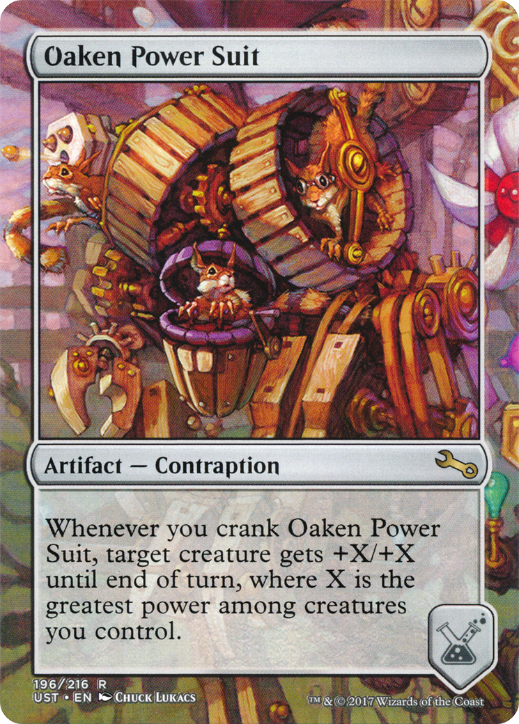 Image of Oaken Power Suit (UST-196) - Unstable (Borderless)