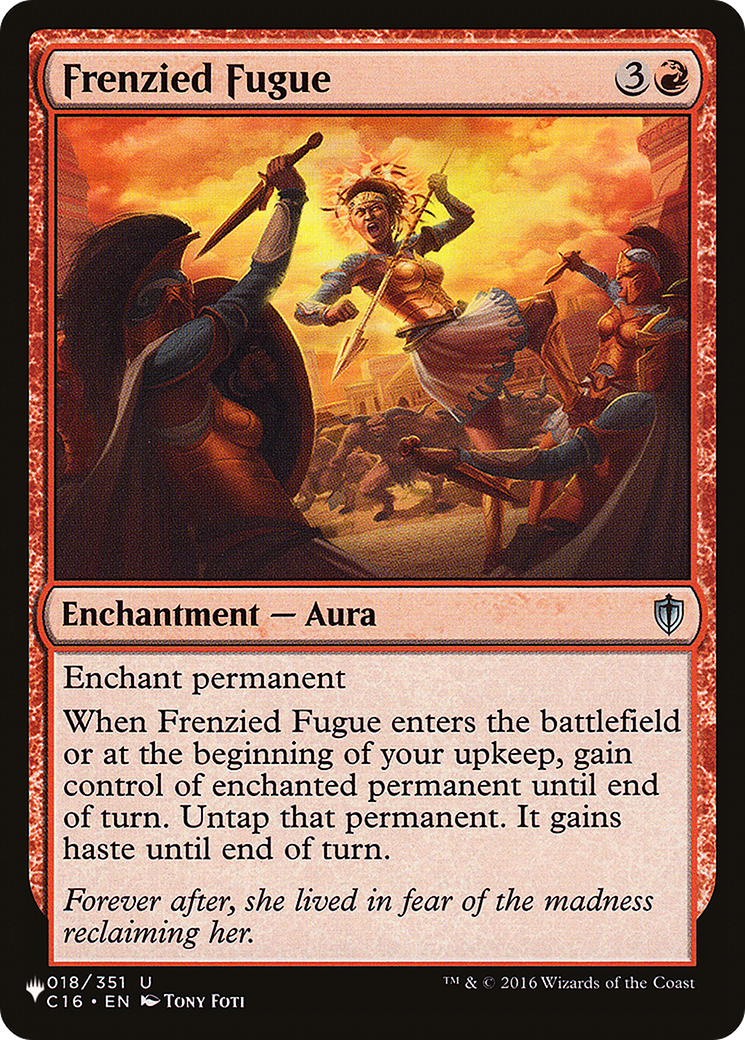 Image of Frenzied Fugue (LIST-C16-18) - The List