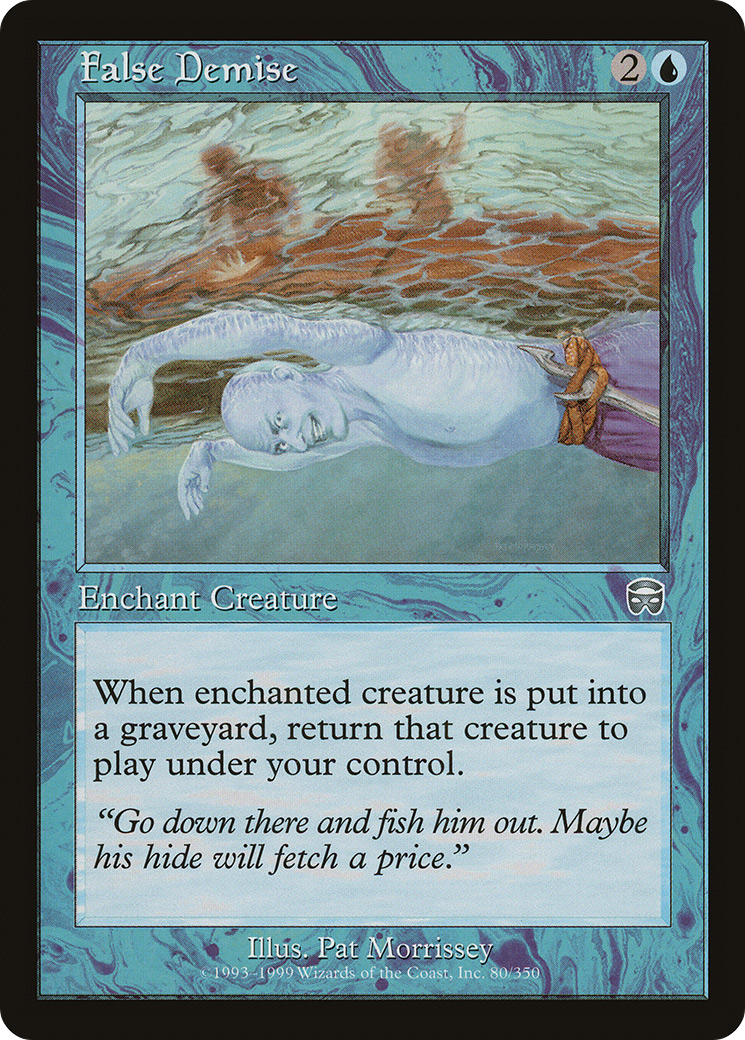 Image of False Demise (MMQ-080) - Mercadian Masques Foil