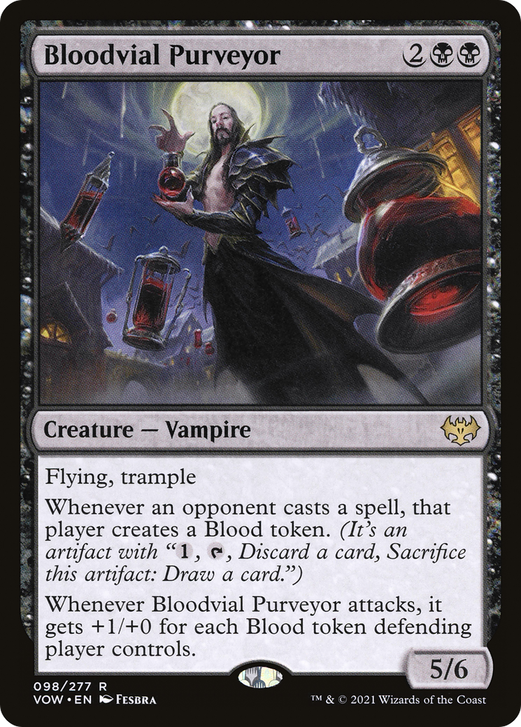 Image of Bloodvial Purveyor (VOW-098) - Innistrad: Crimson Vow Foil