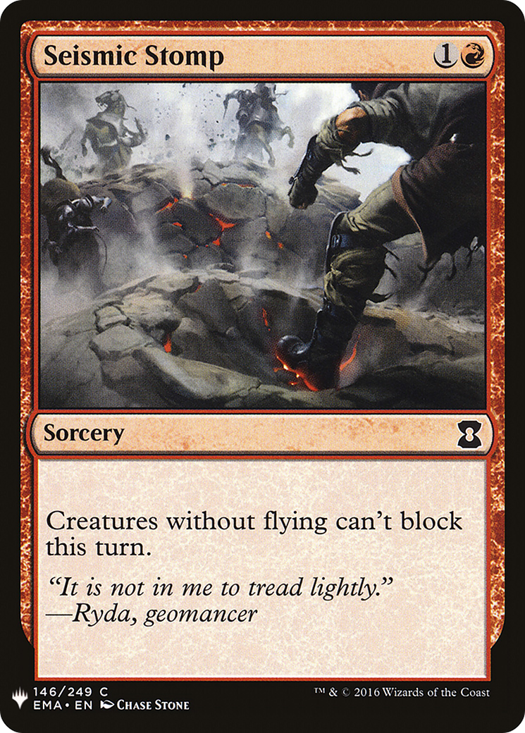 Image of Seismic Stomp (LIST-146) - The List