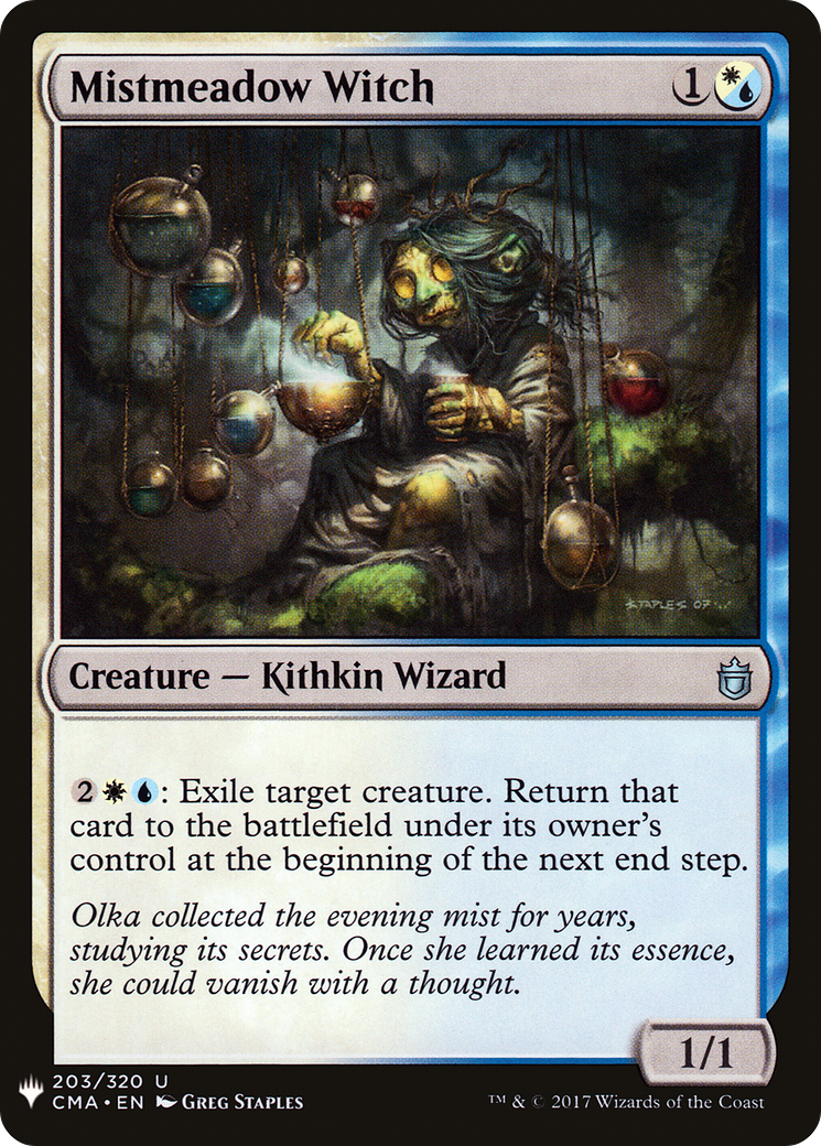 Image of Mistmeadow Witch (CMA) (LIST-203) - The List