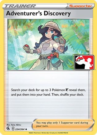 Image of Adventurer's Discovery 224  Prize Pack Series Cards - Uncommon