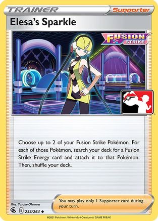 Image of Elesa's Sparkle 233  - Holofoil Prize Pack Series Cards - Uncommon
