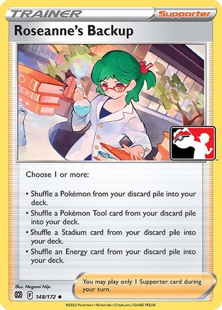 Image of Roseanne's Backup 148  Prize Pack Series Cards - Uncommon