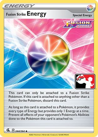 Image of Fusion Strike Energy 244  - Holofoil Prize Pack Series Cards - Uncommon