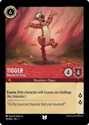 Image of Tigger - Wonderful Thing (127/204) - The First Chapter Cold Foil