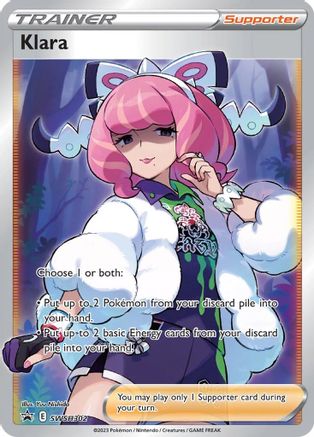 Image of Klara (Full Art) SWSH302  - Holofoil SWSH Sword & Shield Promo Cards - Ultra Rare
