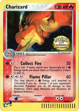 Image of Charizard 100/97  - Holofoil League & Championship Cards - Promo