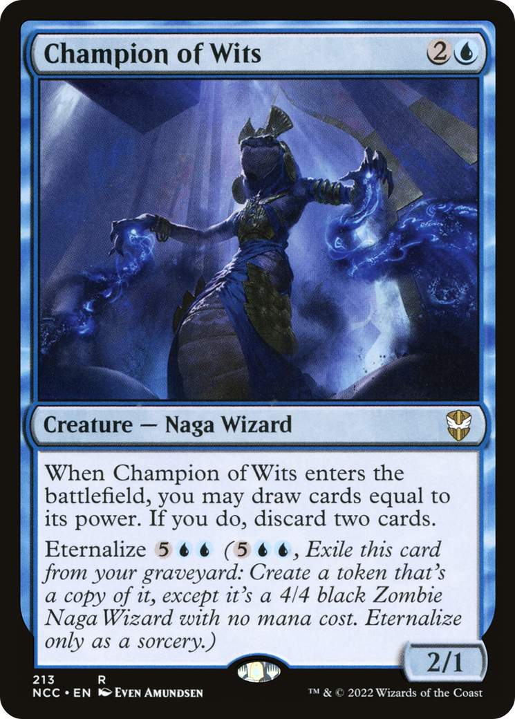 Image of Champion of Wits (NCC-213) - New Capenna Commander